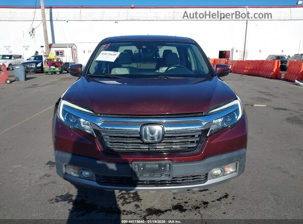 5FPYK3F71KB024354 2019 HONDA RIDGELINE Burgundy Սարքավորումների վահանակի տեսք