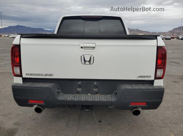 5FPYK3F71NB003895 2022 HONDA RIDGELINE White Հետևի տեսք