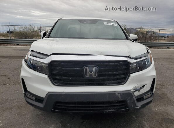 5FPYK3F71NB003895 2022 HONDA RIDGELINE White Դիմացի տեսք