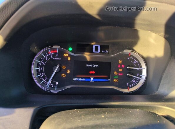 5FPYK3F71NB010541 2022 HONDA RIDGELINE Gray Instrument cluster view