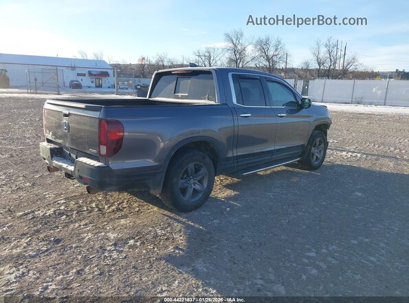 5FPYK3F71NB010572 2022 HONDA RIDGELINE Gray Հետևի աջ