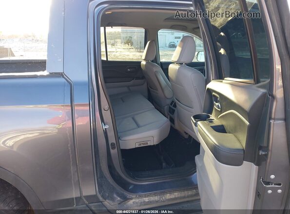5FPYK3F71NB010572 2022 HONDA RIDGELINE Gray VIN կոդի պիտակի տեսք