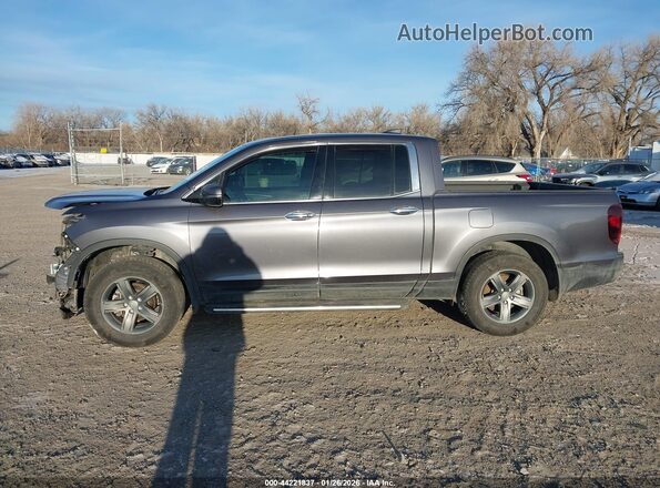 5FPYK3F71NB010572 2022 HONDA RIDGELINE Gray 