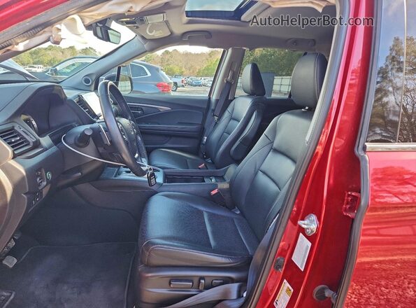 5FPYK3F72NB022018 2022 HONDA RIDGELINE Red წინა სალონის ხედი