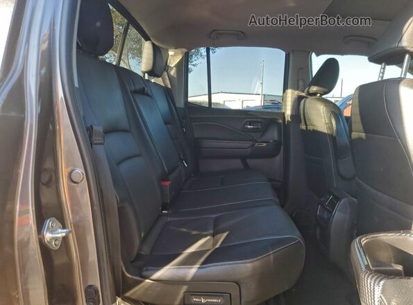 5FPYK3F74NB013000 2022 HONDA RIDGELINE Gray Widok tylnych siedzeń