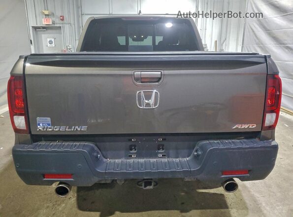 5FPYK3F74NB024384 2022 HONDA RIDGELINE Brown Rear view