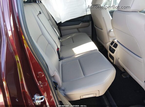 5FPYK3F75HB021126 2017 HONDA RIDGELINE Burgundy Vista de la etiqueta del VIN