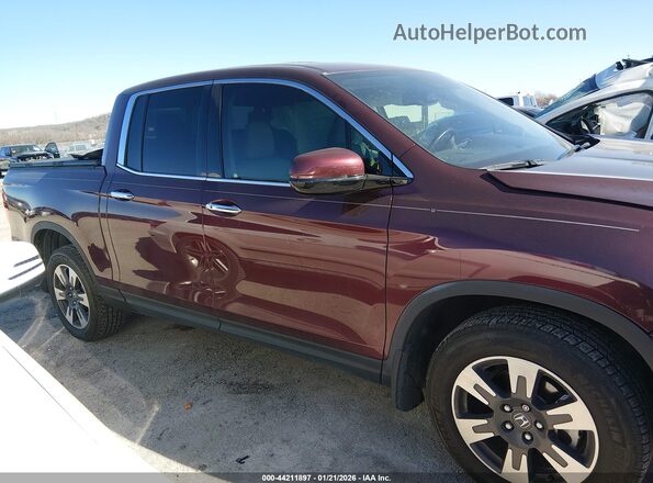 5FPYK3F75HB021126 2017 HONDA RIDGELINE Burgundy Vista interior de 360 grados