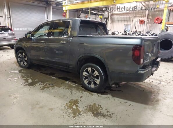 5FPYK3F75JB007569 2018 HONDA RIDGELINE Gray 