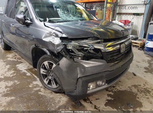 5FPYK3F75JB007569 2018 HONDA RIDGELINE Gray 