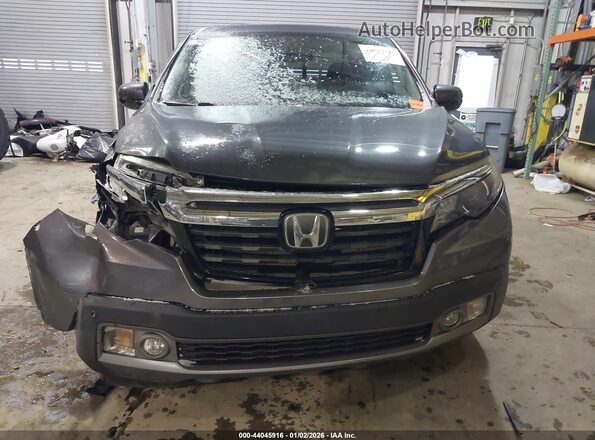 5FPYK3F75JB007569 2018 HONDA RIDGELINE Gray 