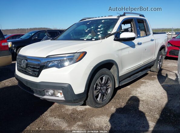 5FPYK3F75KB003135 2019 HONDA RIDGELINE White Передня ліва чверть