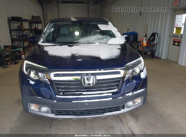 5FPYK3F75LB002973 2020 HONDA RIDGELINE Blue Widok zestawu wskaźników