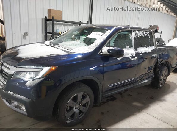 5FPYK3F75LB002973 2020 HONDA RIDGELINE Blue Przód lewy