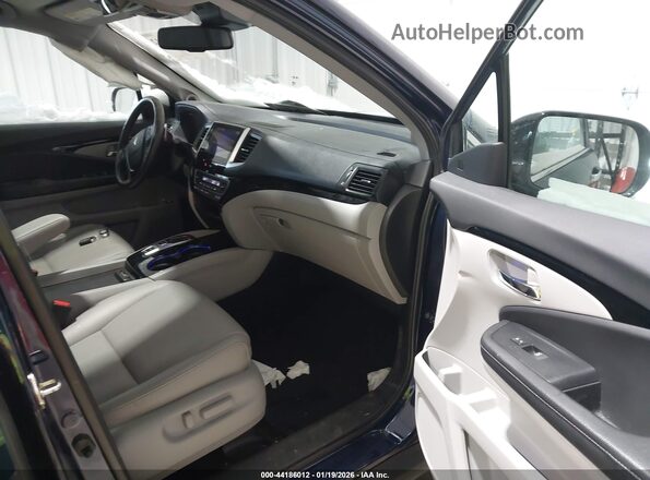 5FPYK3F75LB002973 2020 HONDA RIDGELINE Blue Widok wnętrza z przodu