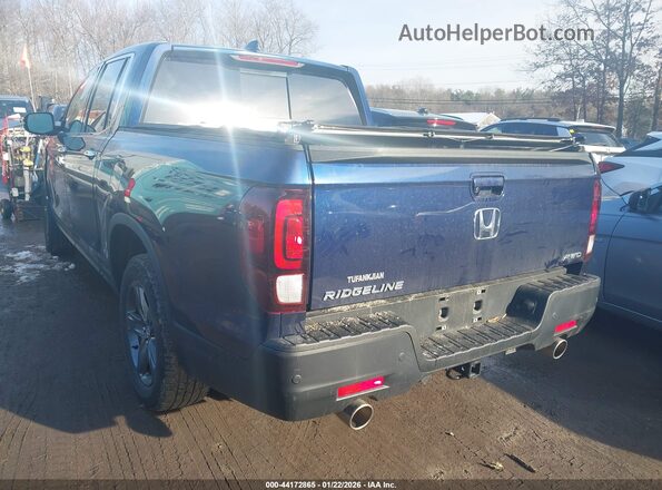 5FPYK3F75NB031876 2022 HONDA RIDGELINE Blue Հետևի ձախ