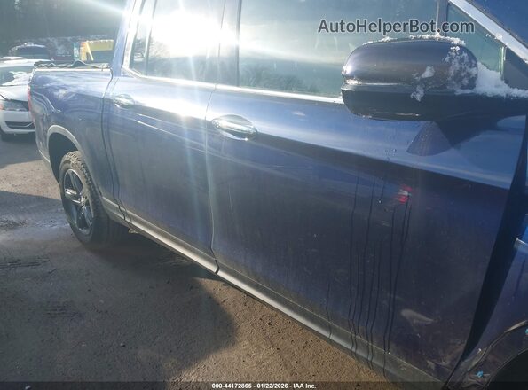 5FPYK3F75NB031876 2022 HONDA RIDGELINE Blue Սալոնի հետևի տեսք