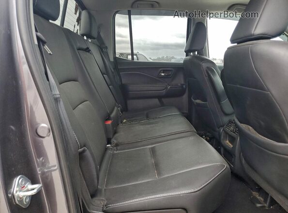5FPYK3F76MB024434 2021 HONDA RIDGELINE Gray Widok tylnych siedzeń