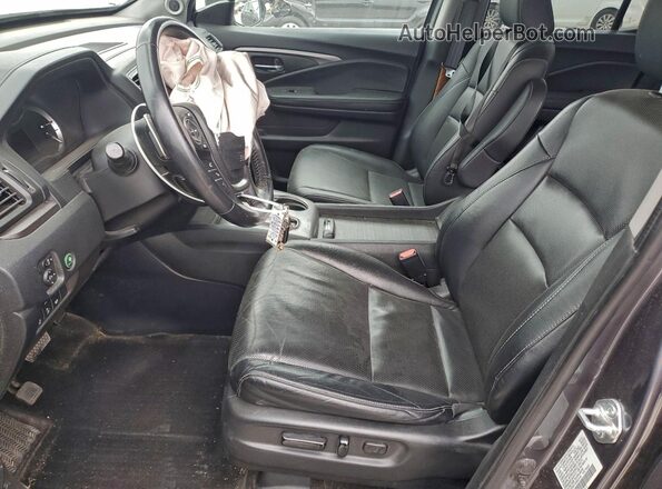 5FPYK3F76MB024434 2021 HONDA RIDGELINE Gray Widok wnętrza z przodu