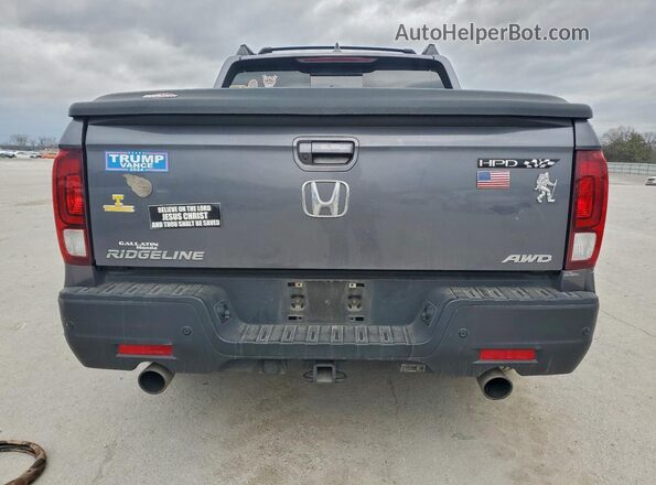 5FPYK3F76MB024434 2021 HONDA RIDGELINE Gray Widok z tyłu