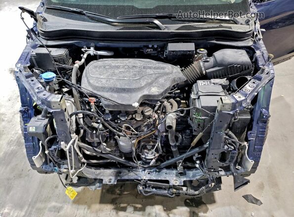 5FPYK3F77NB034651 2022 HONDA RIDGELINE Синий Вид задней части салона