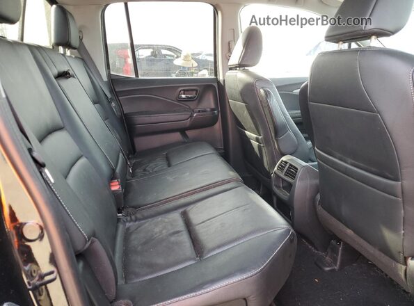 5FPYK3F79MB003397 2021 HONDA RIDGELINE Black Vista de los asientos traseros