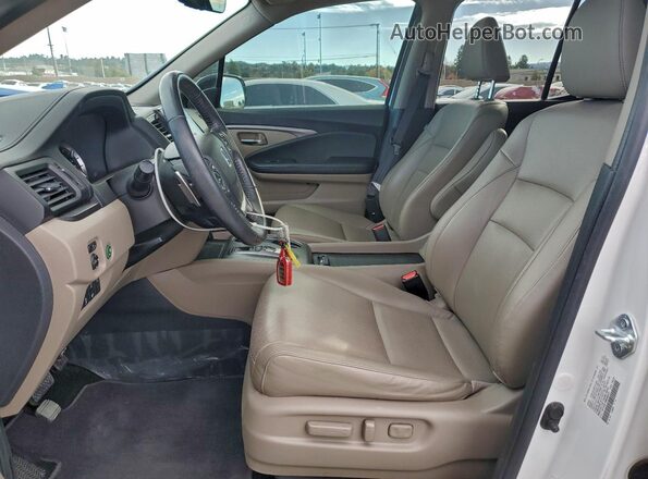 5FPYK3F79MB006574 2021 HONDA RIDGELINE White წინა სალონის ხედი