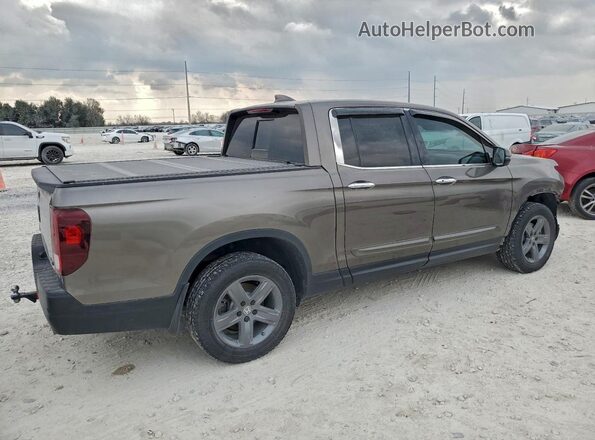5FPYK3F79NB011632 2022 HONDA RIDGELINE Brown Հետևի աջ