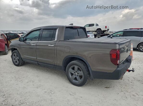 5FPYK3F79NB011632 2022 HONDA RIDGELINE Brown Հետևի ձախ