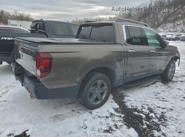 5FPYK3F7XPB017992 2023 HONDA RIDGELINE Gray Trasero derecho