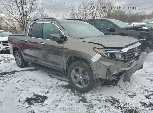 5FPYK3F7XPB017992 2023 HONDA RIDGELINE Gray Delantero derecho