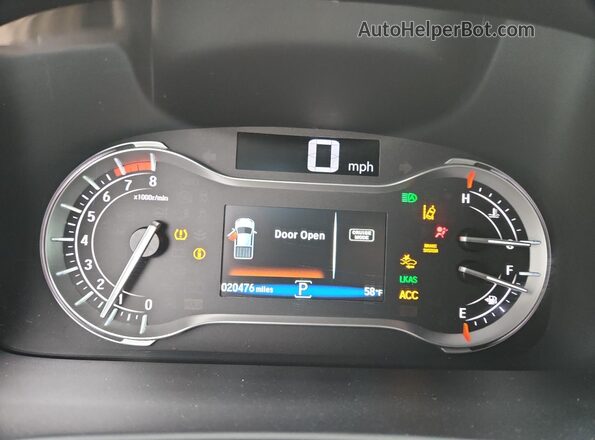5FPYK3F80NB011012 2022 HONDA RIDGELINE Black Vista del cuadro de instrumentos