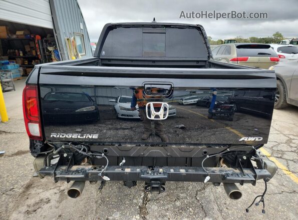 5FPYK3F80NB011012 2022 HONDA RIDGELINE Black Vista trasera