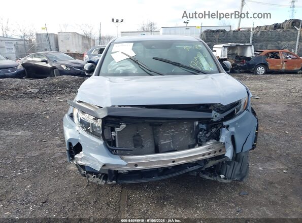 5FPYK3F83PB031256 2023 HONDA RIDGELINE Blue Instrument cluster view