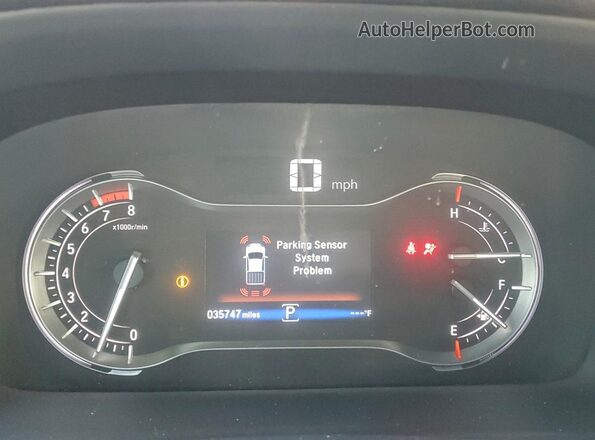 5FPYK3F83PB058649 2023 HONDA RIDGELINE Black Widok zestawu wskaźników