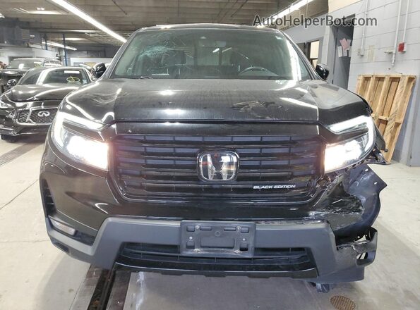 5FPYK3F85NB004461 2022 HONDA RIDGELINE Black Widok z przodu