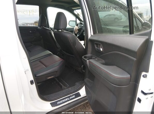 5FPYK3F85NB013581 2022 HONDA RIDGELINE White Widok naklejki z numerem VIN