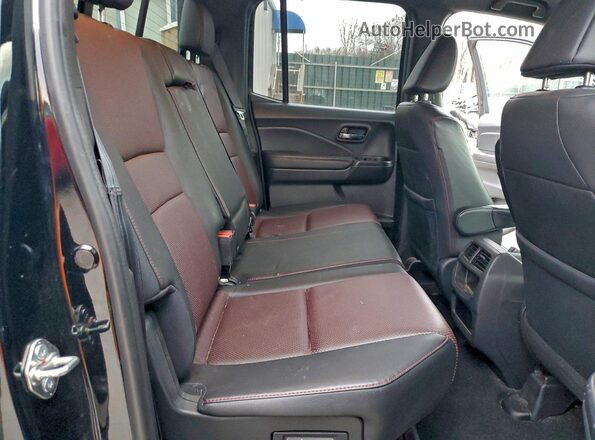 5FPYK3F88JB000494 2018 HONDA RIDGELINE Черный Вид задних сидений