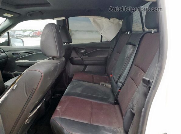 5FPYK3F89PB034615 2023 HONDA RIDGELINE White Вид задніх сидінь