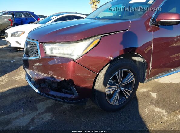 5FRYD3H3XHB000560 2017 ACURA MDX Бордовый 
