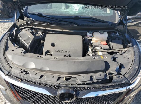 5GAERBKW0PJ190719 2023 BUICK ENCLAVE Black Vista del compartimento del motor