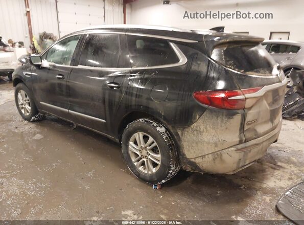 5GAERBKW1JJ162368 2018 BUICK ENCLAVE Черный Задняя левая четверть