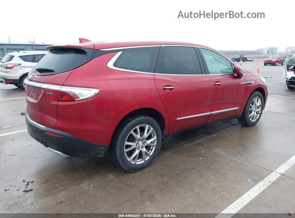 5GAERBKW2NJ146833 2022 BUICK ENCLAVE Red უკანა მარჯვენა