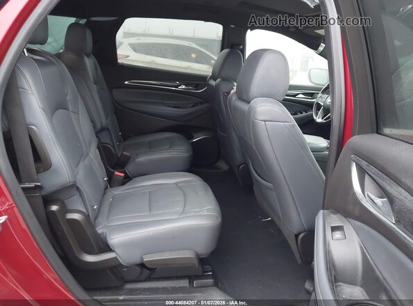 5GAERBKW2NJ146833 2022 BUICK ENCLAVE Red VIN კოდის სტიკერის ხედი