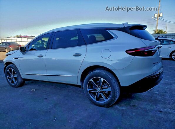 5GAERBKW4MJ171117 2021 BUICK ENCLAVE White Rear left