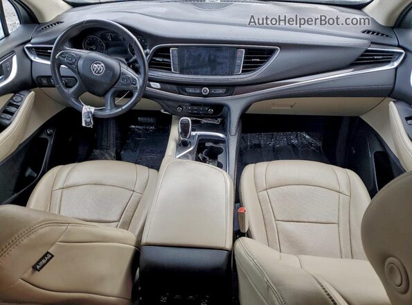 5GAERBKW8LJ105295 2020 BUICK ENCLAVE White წინა პანელის ხედი