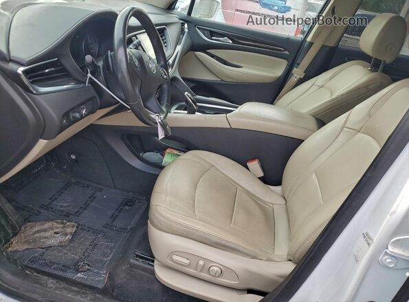 5GAERBKW8LJ105295 2020 BUICK ENCLAVE White წინა სალონის ხედი