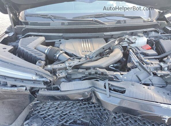 5GAERBRS7SJ204787 2025 BUICK ENCLAVE Black Vista del compartimento del motor