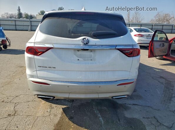 5GAERCKW2NJ131173 2022 BUICK ENCLAVE White Widok z tyłu