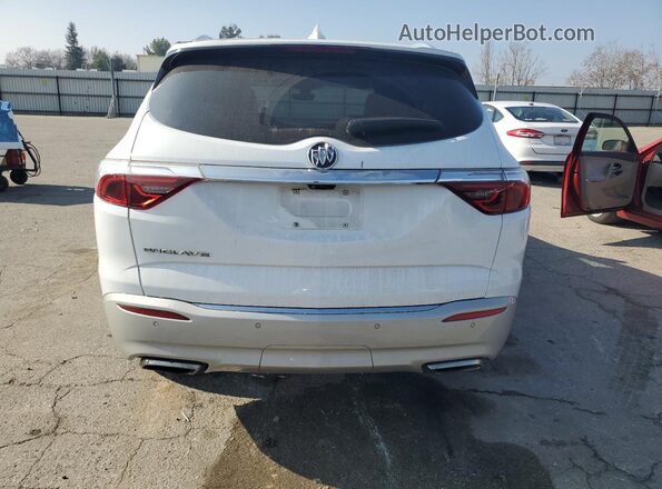 5GAERCKW2NJ131173 2022 BUICK ENCLAVE White Widok wnętrza 360 stopni